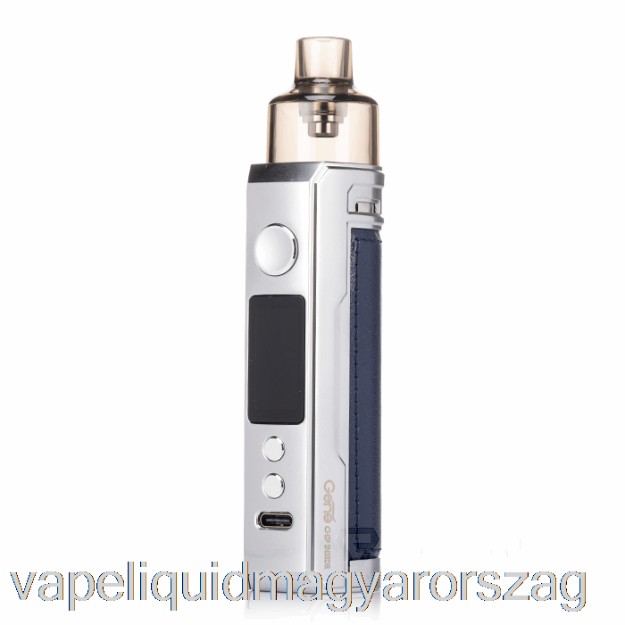 Voopoo Drag X 80w Pod Mod Kit Ezüst Kék Vape Toll